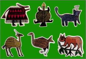 Afrique - 6 Magnets - Flammarion (Editions) 2001