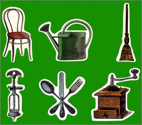 Objets d'usage et de got - 6 Magnets - Flammarion - 2001