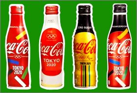 4 magnets - JO de Tokyo - Coca-Cola - 2020