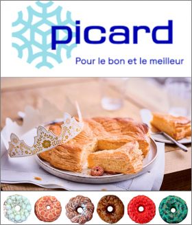 Couronnes - 6 Fves brillantes - Picard - 2025
