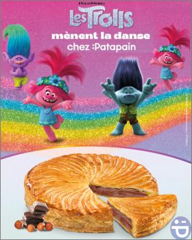 Les Trolls DreamWorks - 8 Fves Brillantes - Patpain - 2025