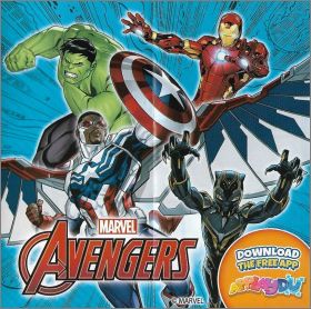 Avengers Marvel  - Maxi Kinder - VQD21 � VQD24 - P�ques 2025