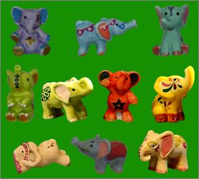 Parade des �l�phants - 10 f�ves brillantes - Alcara - 2020