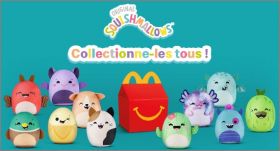 Original Squishmallows - Peluches - Happy Meal McDonald 2025