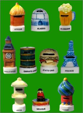 Bo�tes aux lettres - 10 F�ves brillantes - Nordia 2002