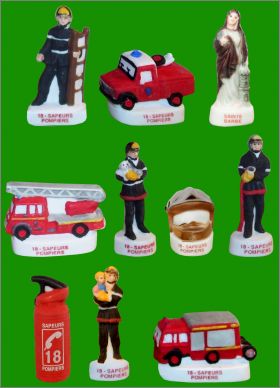 18 - Sapeurs Pompiers - 10 Fves Mates - 2005