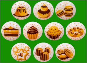 Gourmandise - 10 F�ves brillantes - Artfun -  2024