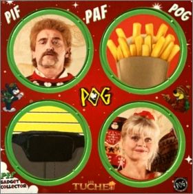 Les Tuche 4 - 1 planche de 4 pog - Pif gadget mag N5 - 2021