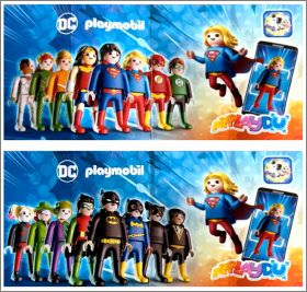 DC Playmobil - Kinder surprise - VC291  VC306 - 2025