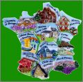 Maisons de nos rgions - 10 fves Puzzle - Alcara - 2019