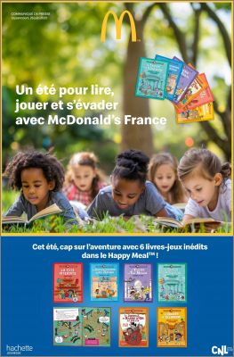Un t pour lire collection estivale de livres McDonald's