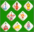Le Cirque - 8 fves Bijoux pendentifs -  Artfun - 2025