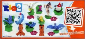 Rio 2 - Kinder Joy -  FT409  FT413 - 2014
