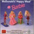 Barbie (Mattel) 4 Figurines - Happy Meal - McDonald's - 1995