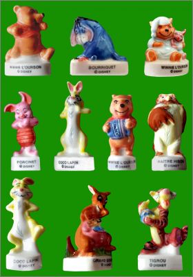 Winnie l'ourson Disney - 10 F�ves brillantes - 1999
