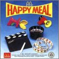 McFilm - 4 jouets (th�me cin�ma) Happy Meal McDonald's  1994