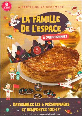 La famille de l'espace - 6 f�ves - Sophie Lebreuilly - 2026