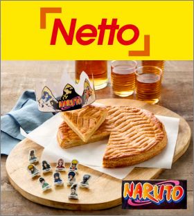 Naruto - 10 f�ves plates - Netto - Monique Ranou - 2026