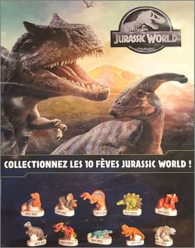 Jurassic World - 10 F�ves Brillantes - en boulangerie - 2026