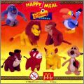 Le Roi Lion 2 - 8 peluches - Happy Meal McDonald's - 1998