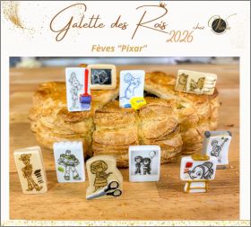 Pixar crayonn� - Disney - 10 F�ves brillantes Arguydal 2026