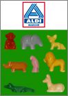 Animaux Couleur Pastel - 8 F�ves Brillantes - Aldi - 2026