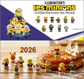 Les Minions 3 - 10 F�ves Brillantes - en boulangerie - 2026