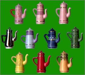 Caf� Cr�me (Cafeti�res) 10 F�ves Brillantes - Alcara - 2006