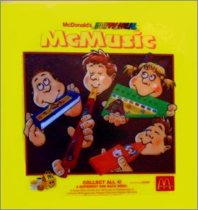Mc musique Bontempi 4 instruments Happy Meal McDonald's 1994