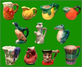 Brocs anciens - 11 F�ves brillantes - H.E.P  - 2005