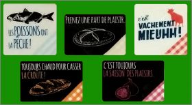 Plaisirs du jour 5 F�ves plates Brillantes Leader Price 2019