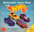 HotWheels (Mattel) 4 voitures - Happy Meal - McDonald's 1996