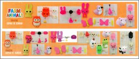 Farm animals - 9 ou 5 gommes -  Mister Choc Lidl 2025