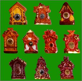 Coucous en bois - 10 f�ves brillantes - Alcara - 2012