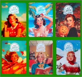 15 ans ensemble S�rie 2 - 6 Magnets - Le Petit Vapoteur 2025