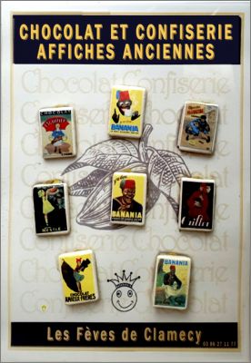 Chocolat et confiserie  II - 8 F�ves Brillantes Clamecy 2006