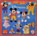 Disneyland Paris - 7 Figurines - Happy Meal McDonald's  2001