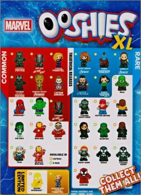 Marvel - Ooshies XL Series 1 - 32 Figurines - Headstart 2019
