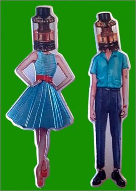 Madame et Monsieur Clearo 2 Magnets Le Petit Vapoteur 2020