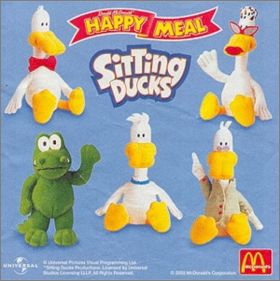 Croque canards - 5 Peluches - Happy Meal - McDonald's - 2003