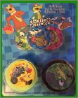 Pack de 10 pogs recto