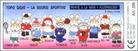 Topo Gigio - La souris sportive (fluorescent) Maraja 1995