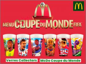 Coupe du Monde de la FIFA (6 verres ) McDonald's - 2026