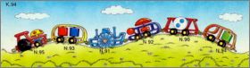 Fantasia-Cars - Kinder surprise - K94-90 � K94-95 - 1993