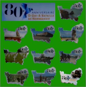 80e anniversaire D-Day & Bataille de Normandie - F�ves Prime