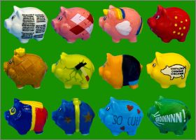 Mes tirelires - 12 f�ves brillantes - Arguydal - 2023
