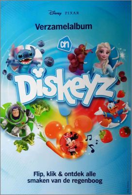 Disney Pixar - 30 Diskeyz - Albert Heijn 2026 (n�erlandais)