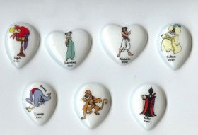 Mdaillons Aladin - Fves brillantes Disney - Arguydal