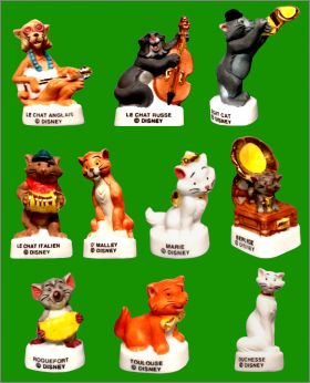 Les Aristochats - 10 F�ves  Mates (filet or) Arguydal - 2007