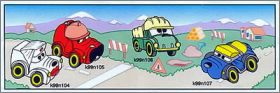 Voitures - Kinder surprise - K99-104 � K99-107 - 1999